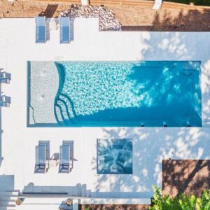 The A Series Fiberglass Pool